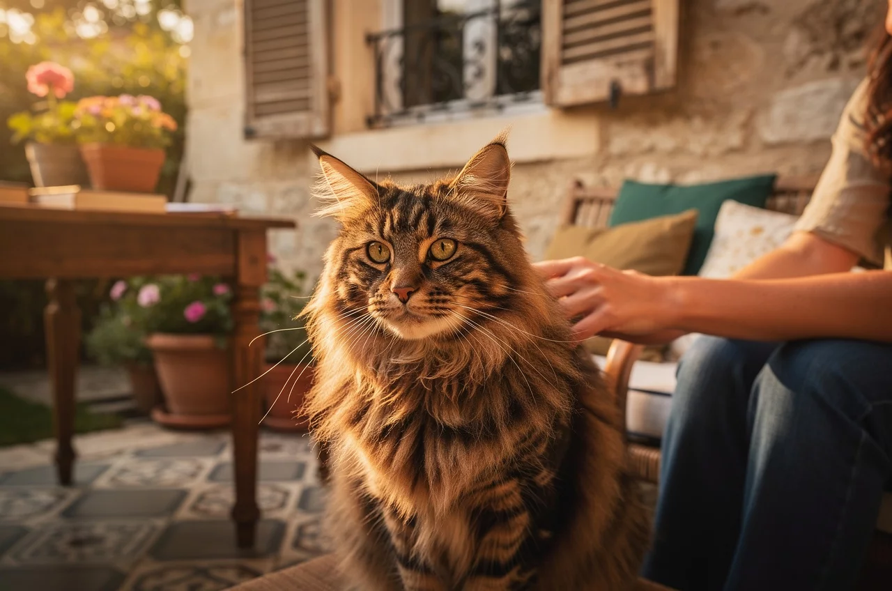 Le Maine Coon : caractère, entretien — animal de compagnie photo lifestyle authentique
